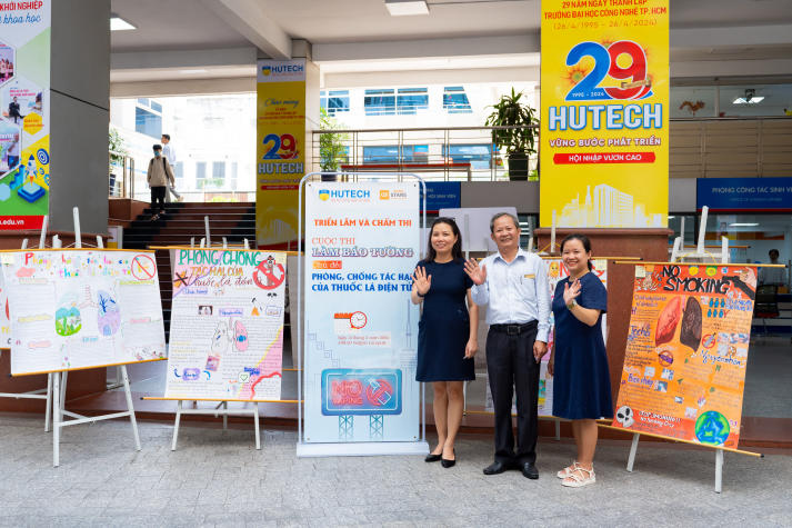 HUTECH triển khai chuỗi hoạt động chống ma túy - thuốc lá và bảo vệ môi trường 59