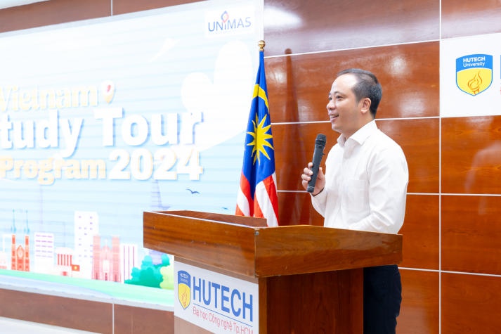 Khai mạc "Vietnam Study Tour Program 2024", sinh viên HUTECH có cơ hội giao lưu quốc tế cùng giảng viên và sinh viên UNIMAS 130