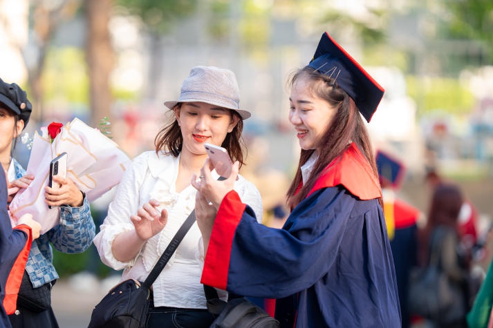 Hoa khôi Sinh viên Thế giới 2019 Nguyễn Thị Thanh Khoa dự định sẽ học tiếp thạc sĩ tại HUTECH 68