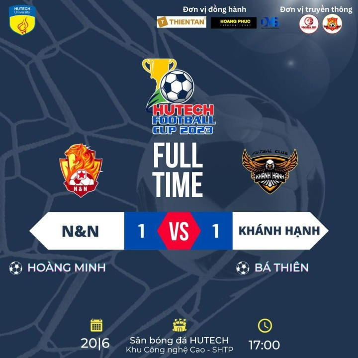 [HUTECH Football Cup 2023] Lộ diện 04 đội mạnh nhất tiến vào vòng Bán kết 122