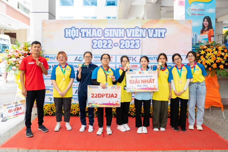 Viện Công nghệ Việt - Nhật rộn ràng khai mạc Hội thao sinh viên năm học 2022-2023 129