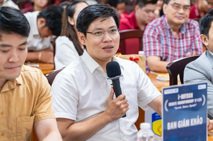 Chung kết I-HUTECH Debate Championship 2025: Tỏa sáng tư duy phản biện và bản lĩnh sinh viên HUTECH 90