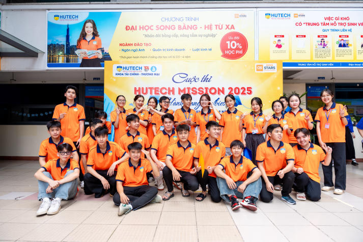 HUTECH Mission 2025: Bước khởi đầu ý nghĩa cho tân sinh viên Khoa Tài chính - Thương mại 86