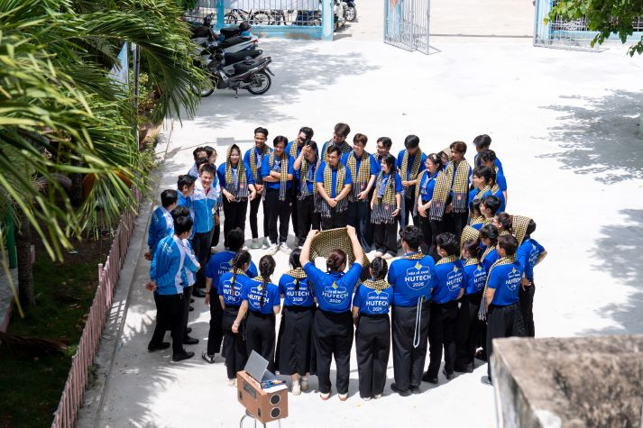 Lãnh đạo HUTECH tiếp sức chiến sĩ Mùa hè xanh 2026 tại Đồng Tháp 43