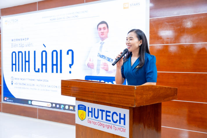 Sinh viên ngành Quan hệ công chúng HUTECH khám phá những bí mật về nghề biên tập viên 30