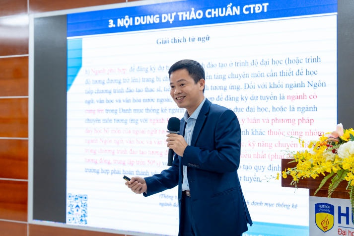 Nhiều ý kiến giá trị trong tọa đàm về đào tạo khối ngành Ngôn ngữ, Văn học và Văn hóa nước ngoài do HUTECH đăng cai tổ chức 129