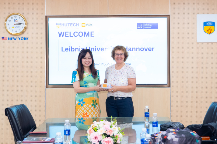 HUTECH và Leibniz University Hannover (LUH, Đức) thúc đẩy hợp tác nghiên cứu và đào tạo thạc sĩ 63