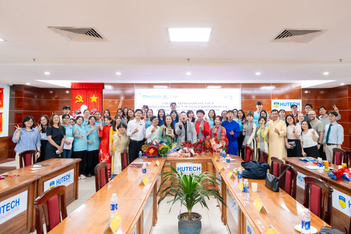 Giao lưu văn hóa - âm nhạc: Nhịp cầu kết nối sinh viên HUTECH và Tokyo Healthcare University (Nhật Bản) 100