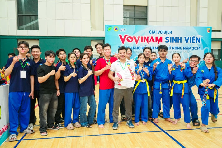 Đội tuyển Vovinam HUTECH đạt thành tích “khủng” tại Giải Vô địch Vovinam Sinh viên TP.HCM mở rộng năm 2024 224