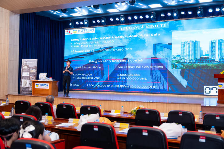Chung kết HUTECH Startup Wings 2026: Con kê từ bùn thải và xỉ lò cao giành ngôi vị Quán quân 94