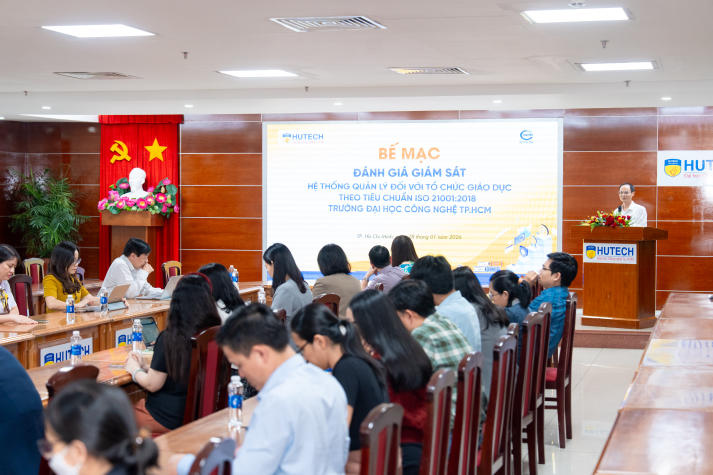Bế mạc đợt đánh giá theo tiêu chuẩn ISO 21001:2018, HUTECH được ghi nhận nhiều điểm mạnh nổi bật 15