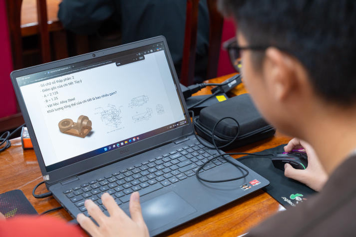 Sinh viên Viện Kỹ thuật tranh tài với bài toán xây dựng cầu 3D do doanh nghiệp đặt hàng 62