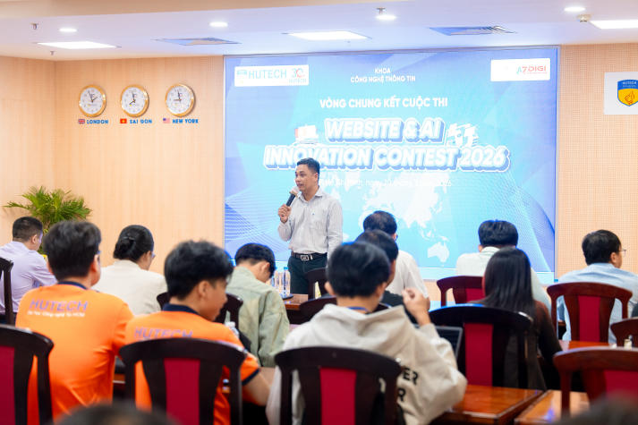 [Video] Bản lĩnh công nghệ của sinh viên HUTECH tỏa sáng tại Chung kết Website & AI Innovation Contest 2026 15