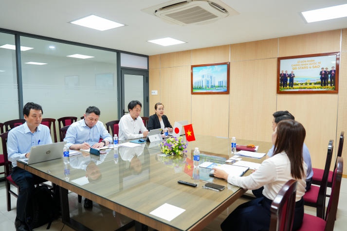 Viện Công nghệ Việt - Nhật đón tiếp và làm việc cùng Công ty Jobfull Partner và Japan Create (Nhật Bản) 15