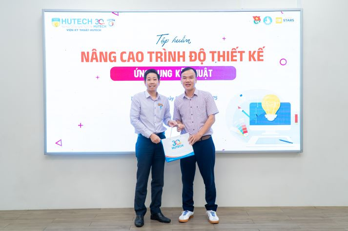 Giảng viên Viện Kỹ thuật HUTECH nâng cao năng lực chuyển đổi số qua tập huấn thiết kế ứng dụng kỹ thuật 88