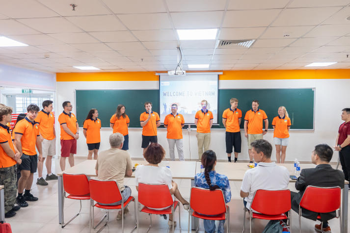 Sinh viên HUTECH giao lưu văn hóa cùng đoàn sinh viên quốc tế đến từ Đan Mạch 41