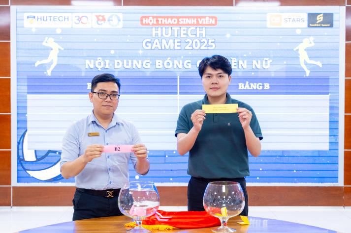 [HUTECH GAMES 2025] Kết quả bốc thăm đã được xác lập, sẵn sàng hướng đến Lễ khai mạc vào ngày 23/3 139