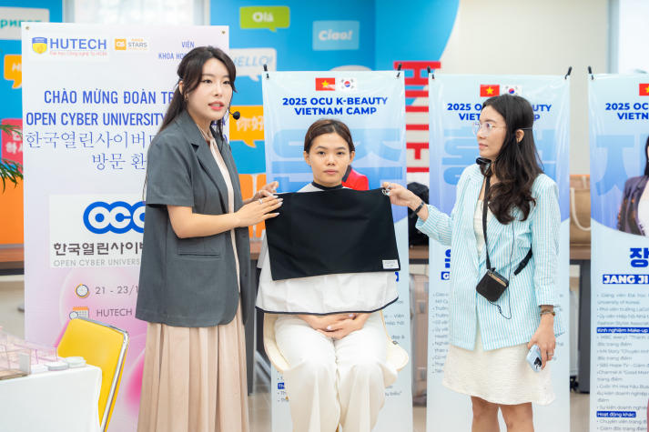 [Video] Sinh viên Viện Khoa học Ứng dụng khám phá bí mật chuẩn K-Beauty cùng chuyên gia Hàn Quốc 61