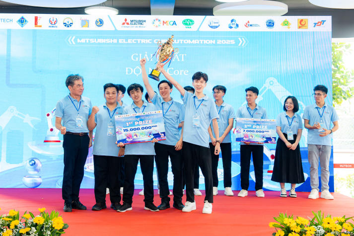MECA 2025 Finals: HUTECH students conquer technology through practical projects 470