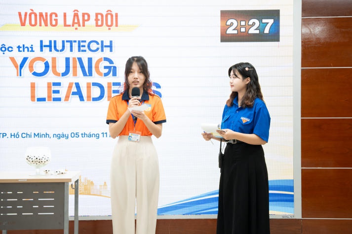 Top 16 HUTECH Young Leaders 2024 tranh tài kịch tính để về “nhà chung” 35