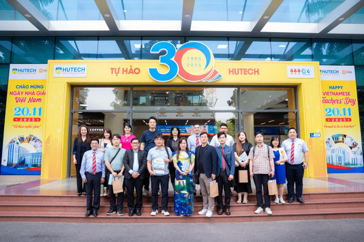 Tăng cường kết nối quốc tế: HUTECH làm việc với loạt trường đại học danh tiếng 108