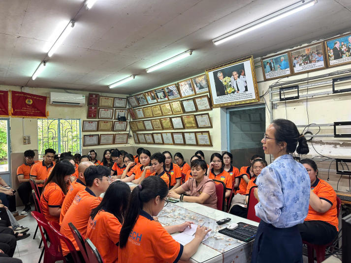 Sinh viên Tâm lý học trải nghiệm công tác hỗ trợ điều trị nghiện và chăm sóc sức khỏe tâm thần 40