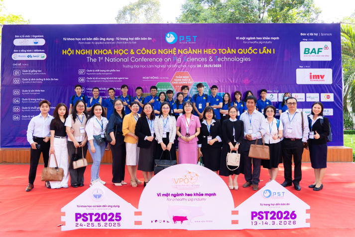 Khoa Thú y - Chăn nuôi đồng hành cùng Hội nghị Khoa học và Công nghệ ngành Heo toàn quốc lần thứ I năm 2025 37