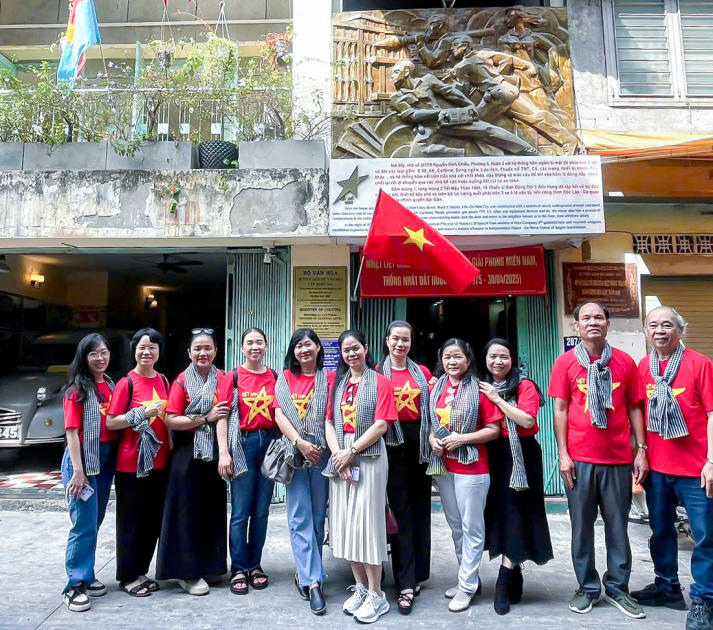 Biệt động Sài Gòn: Dấu ấn lịch sử trong hành trình về nguồn của Chi bộ 7 HUTECH 36
