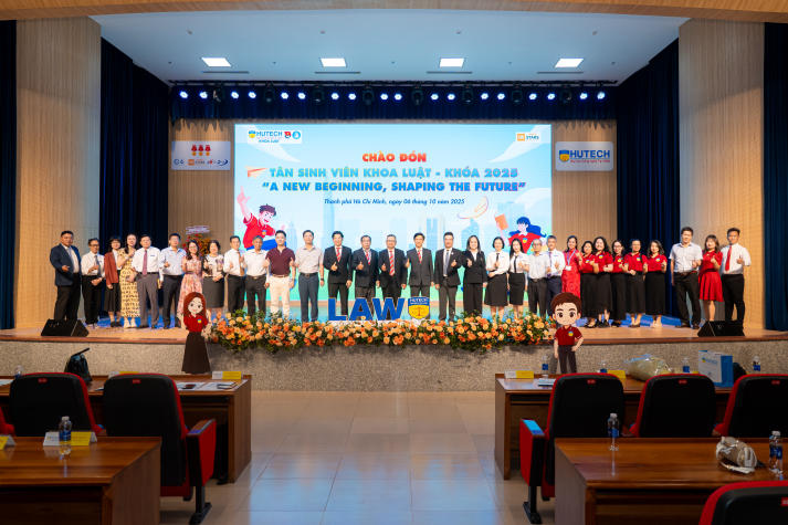 Tân sinh viên Khoa Luật khóa 2025 chính thức bước vào hành trình chinh phục kiến thức pháp lý 84