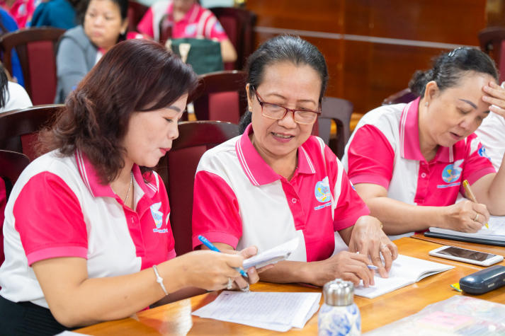 HUTECH đồng hành cùng phụ nữ phường Thạnh Mỹ Tây phát triển tư duy đổi mới sáng tạo và khởi nghiệp 114