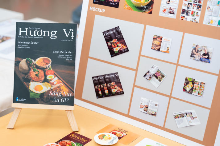 Triển lãm Ấn phẩm Tạp chí của sinh viên ngành Thiết kế đồ họa: Giao thoa sáng tạo và ứng dụng 35