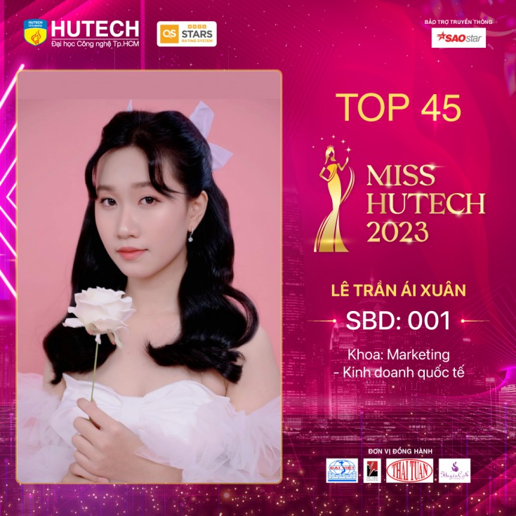Top 45 thí sinh xuất sắc nhất của Miss HUTECH 2023 chính thức lộ diện 55