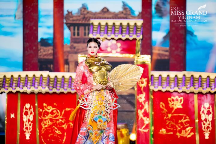 Lê Hoàng Phương - Cựu sinh viên Khoa Kiến trúc - Mỹ thuật HUTECH đăng quang Hoa hậu Hòa bình Việt Nam 2023 73