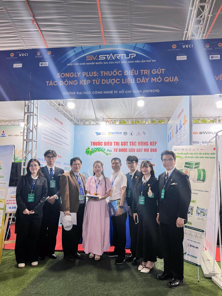 Sinh viên HUTECH giành giải Nhì SV Startup 2026 với dự án dược liệu giàu tiềm năng 58