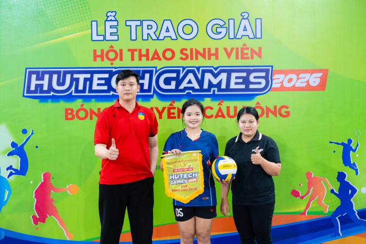 Chung kết Bóng chuyền nữ HUTECH GAMES 2026: Ngôi vương gọi tên Khoa Marketing - Kinh doanh quốc tế 74