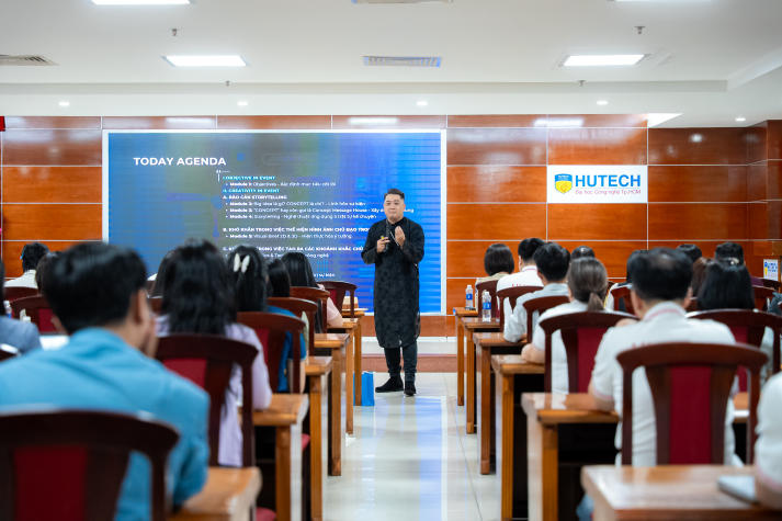 HUTECH trang bị tư duy tổ chức sự kiện từ góc nhìn người làm nghề 50