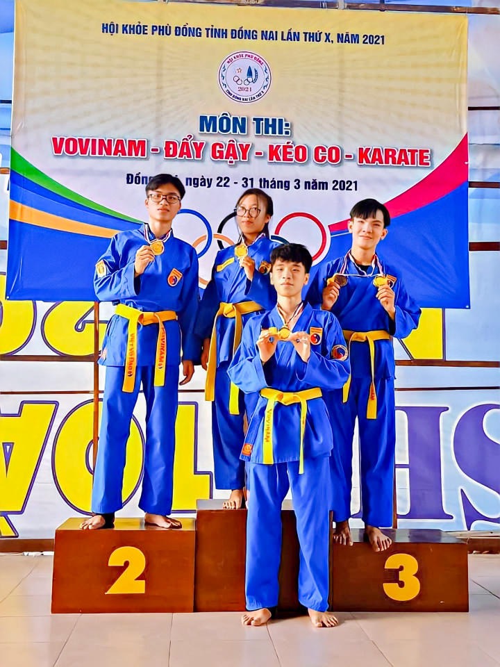 Vovinam là môn võ yêu thích của Trí Nguyên
