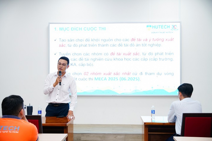 Viện Kỹ thuật chính thức phát động cuộc thi học thuật HUTECH MECA 2025 16