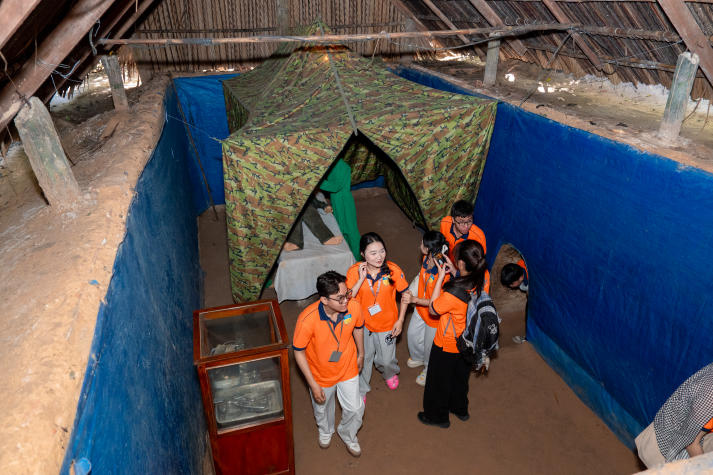 Sinh viên Quản trị dịch vụ du lịch và lữ hành HUTECH học nghề qua chuyến trải nghiệm thực tế tại Tây Ninh 59