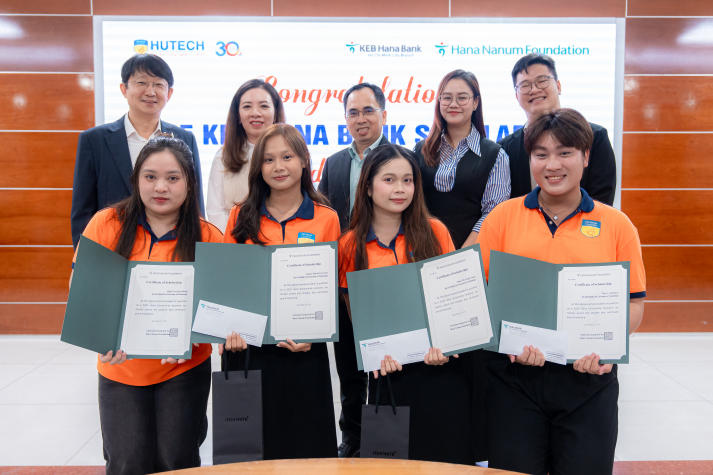 HUTECH tiếp nhận học bổng Quỹ Hana Nanum: Đồng hành cùng sinh viên vượt khó, vươn tới hội nhập quốc tế 35