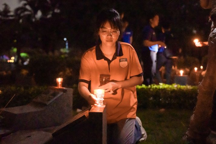 Chiến sĩ Mùa hè xanh HUTECH vun đắp lòng biết ơn, gìn giữ truyền thống dân tộc hướng về Ngày Thương binh - Liệt sĩ 128