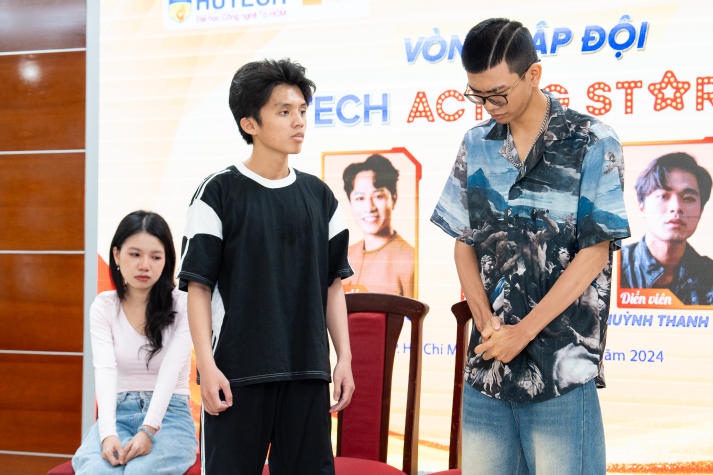 Nhiều màn nhập vai xuất thần của các tài năng trẻ HUTECH tại vòng Lập đội HUTECH Acting Stars 2024 46