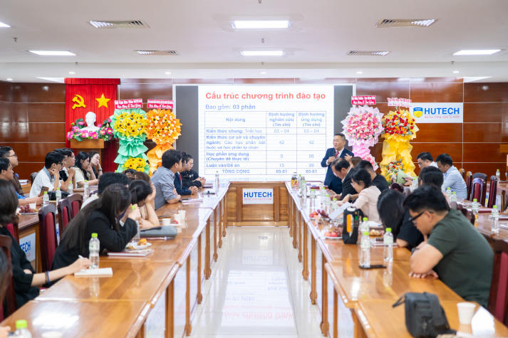 HUTECH khai giảng chương trình đào tạo Tiến sĩ, Thạc sĩ đợt 2 năm 2026, tiếp nối hành trình chinh phục tri thức 97