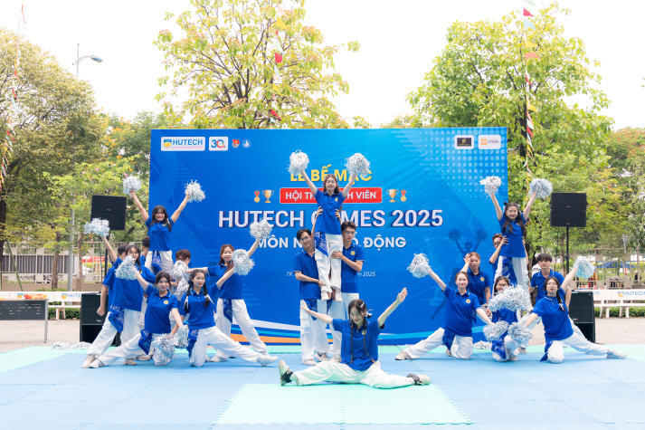 [HUTECH GAMES 2025] Quán quân môn Nhảy cổ động gọi tên Viện Công nghệ Việt - Nhật (VJIT) 202