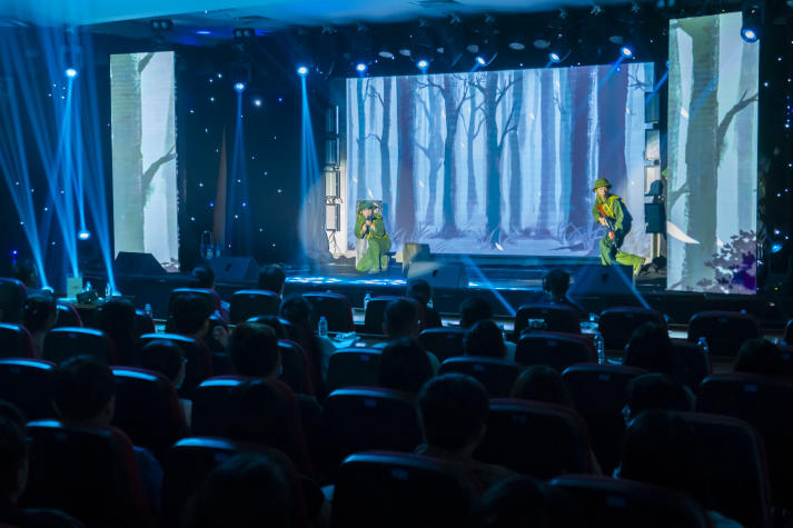 [Video] Làm liveshow sáng tạo như dân chuyên - Sinh viên Truyền thông đa phương tiện HUTECH khẳng định chất riêng 31