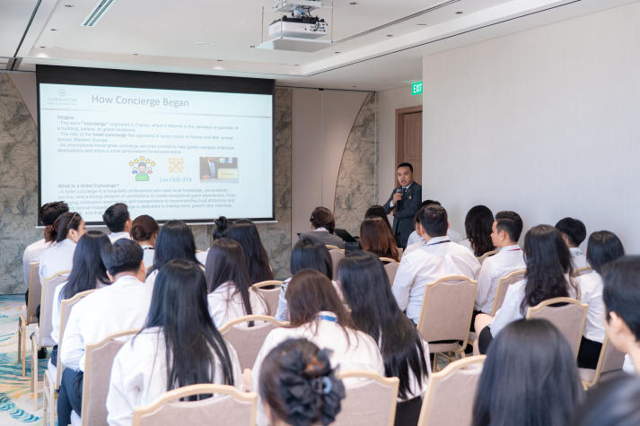 Sinh viên Du lịch - Nhà hàng - Khách sạn khám phá “hậu trường” vận hành khách sạn 5 sao Sheraton Saigon Grand Opera 85