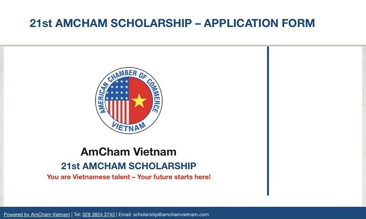 Đăng ký xét tuyển AmCham 2023 sinh viên HUTECH có cơ hội nhận học bổng trị giá 15 triệu đồng 16