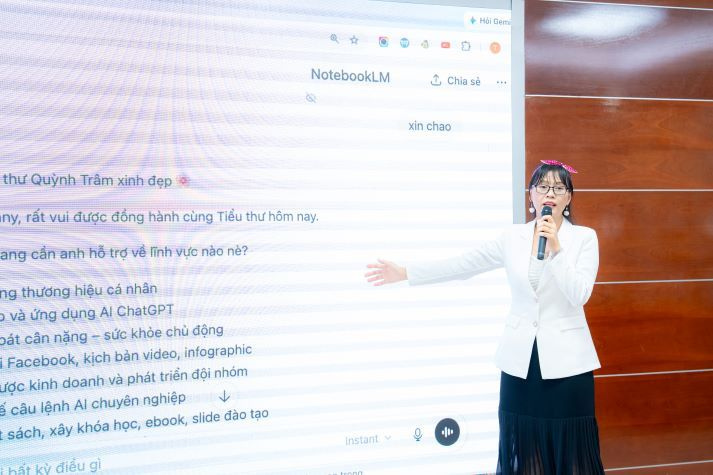Ứng dụng AI trong học tập, nghiên cứu khoa học và phát triển bản thân cùng sinh viên Khoa Dược 47