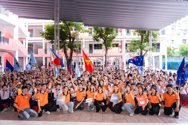 Gần 800 học sinh THCS Phú Mỹ hưởng ứng hoạt động đầu tiên của dự án NEXTGEN IMPACT PROJECT tại Việt Nam 85