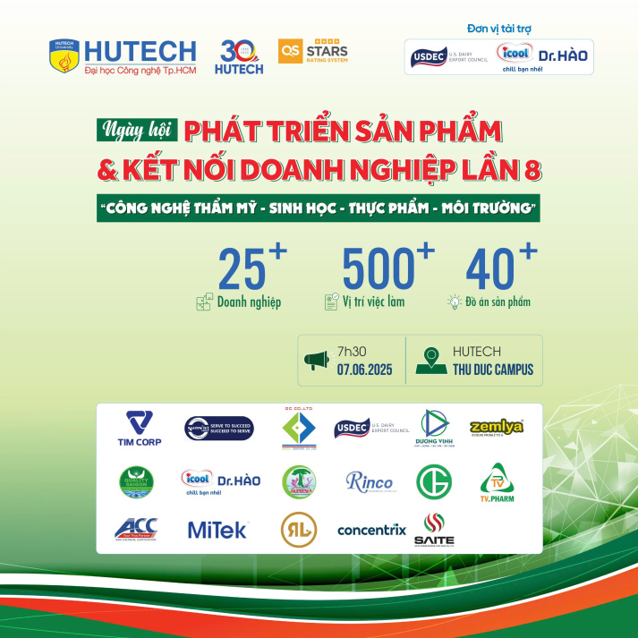Đến ngày hội rinh việc xịn: Hàng trăm cơ hội việc làm dành cho sinh viên Viện Khoa học Ứng dụng vào 07/6 tới 11